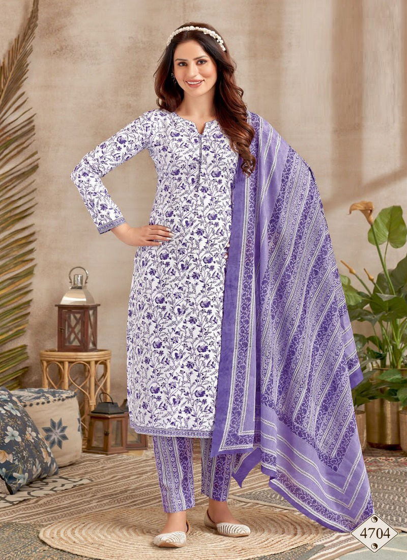 Kala Jaipuri 2 Cotton Printed Readymade Suits Catalog
